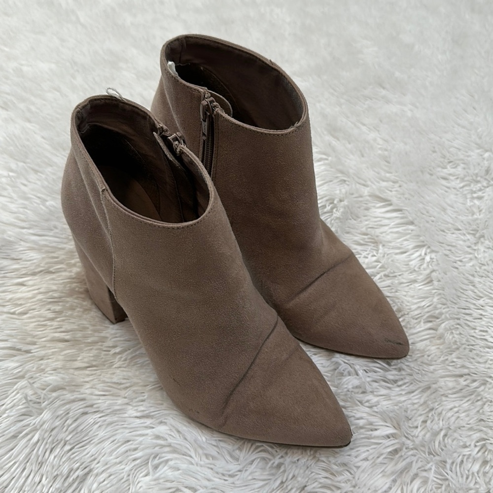 H&M Taupe Ankle Boots